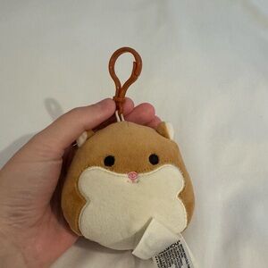 Humphrey Clip Hamster Squishmallow